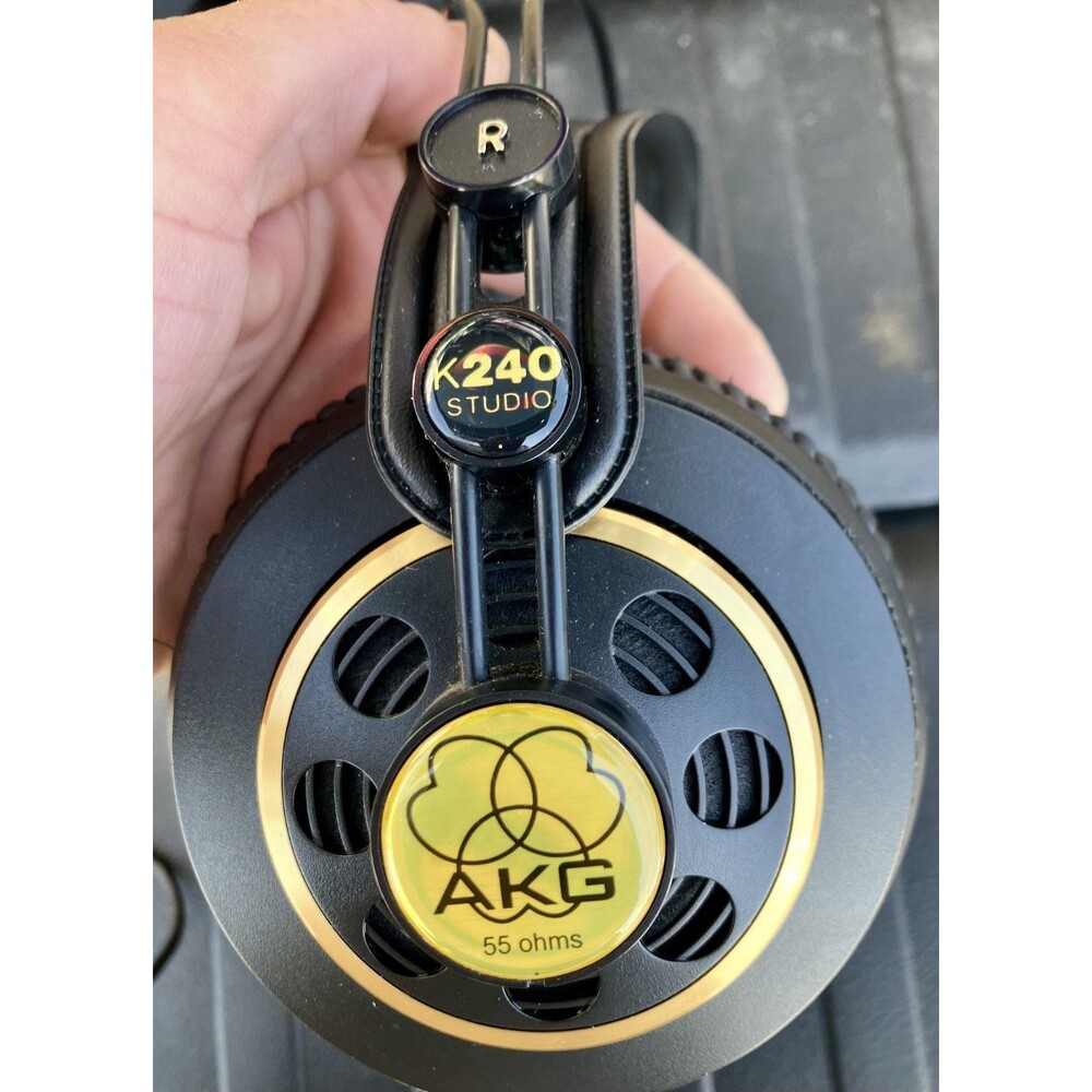 AKG K240 Monitor Semi-Open Over Ear Studio Headphones / 600 Ohm - Austria -- CS3